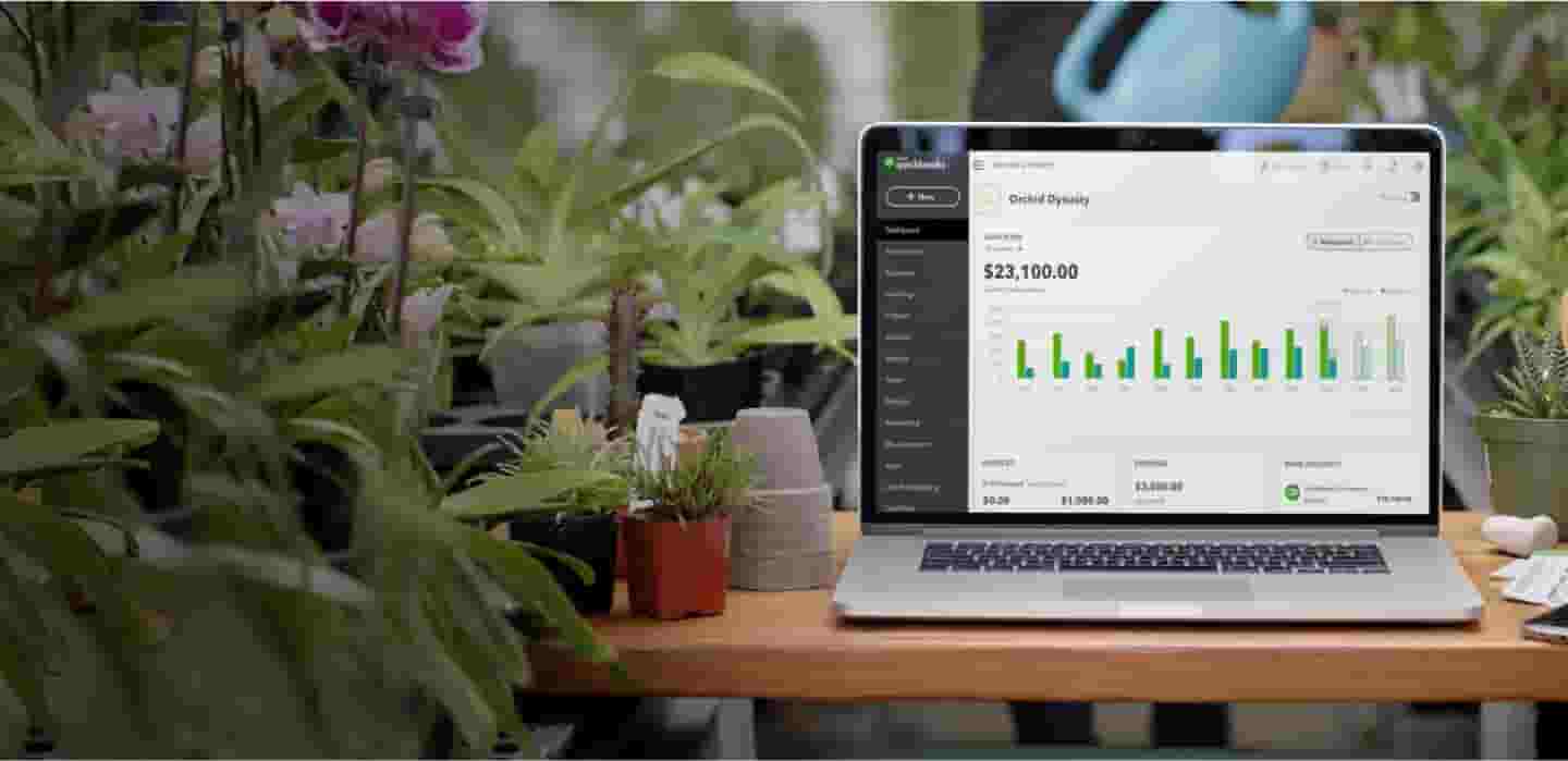 Laundromat small business powered by QuickBooks