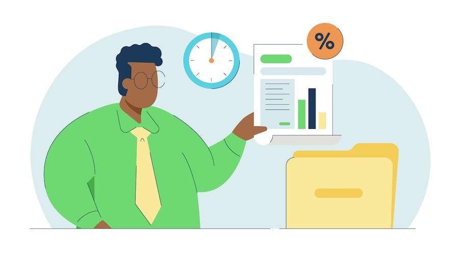 A business owner reviews their income statement and calculates their Net Operating Profit After Tax (NOPAT).