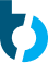 A blue and white background with a blue and white arrow.