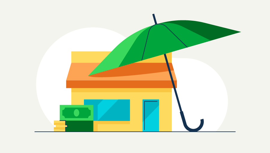 An illustration represents how a cash reserve can help your business respond to unexpected expenses.